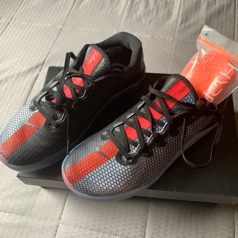 Brand new, never used. Nike Metcon 5 Mat Fraser.
